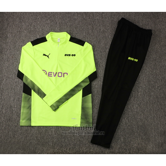 Chandal de Sudadera del Borussia Dortmund 2021-2022 Verde